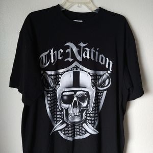 The Nation For Life Raiders T Shirt XL